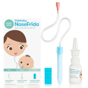 Kit Aspirador nasal y solución salina para bebés – NoseFrida